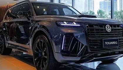 开云app-大众途锐新车型露面，机械配置拉满却没豪华标，消费者开始算账了